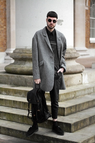 Какие монки носить с черной классической рубашкой