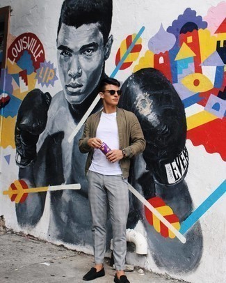 С чем носить черные мокасины мужчине