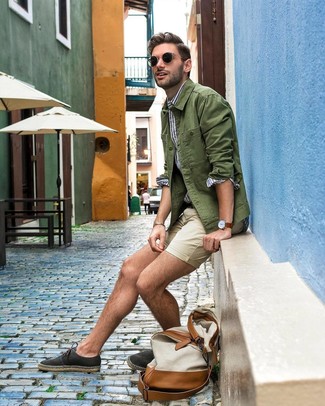 С чем носить черные эспадрильи мужчине