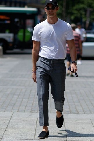 С чем носить черные эспадрильи мужчине