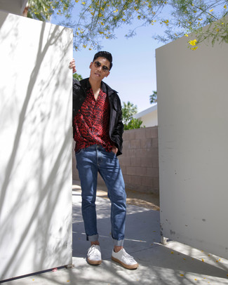 С чем носить черную полевую куртку