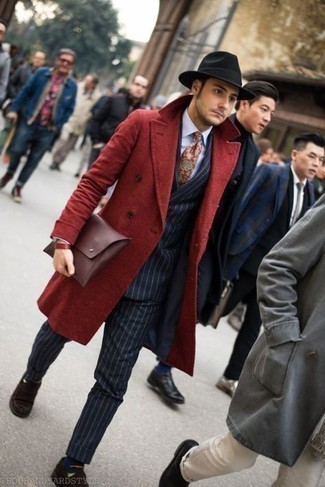 С чем носить черную шляпу мужчине