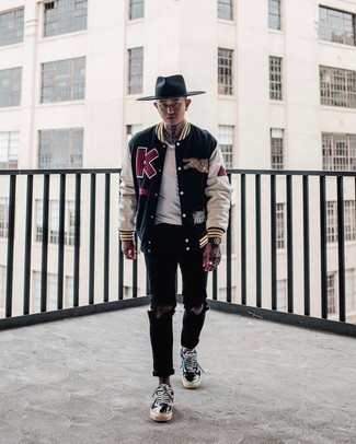 С чем носить черную шляпу мужчине