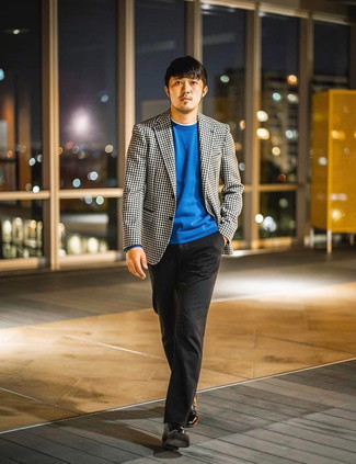 С чем носить черную куртку мужчине