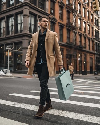 Какие джинсовые куртки носить с черными джинсами мужчине