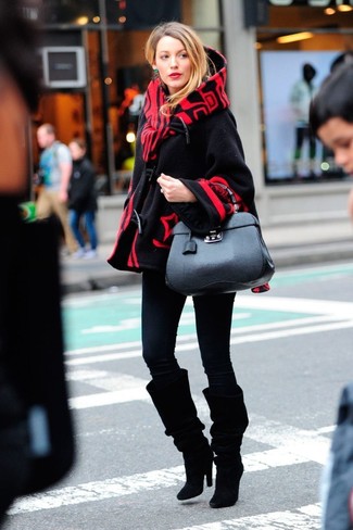 Какие сапоги носить с черными джинсами