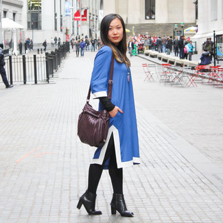 С чем носить черную кружевную футболку женщине