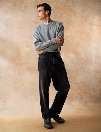 С чем носить черный кожаный ремень мужчине