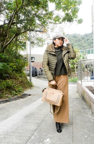 С чем носить черные кожаные сапоги