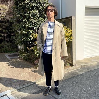 С чем носить черные кожаные низкие кеды мужчине