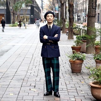 С чем носить черные кожаные монки