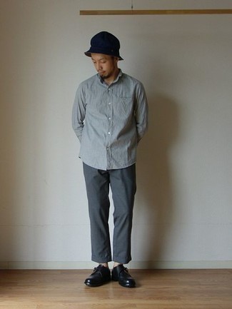 С чем носить черные кожаные монки