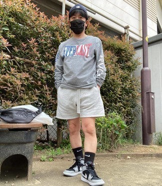 С чем носить черные кожаные кеды мужчине