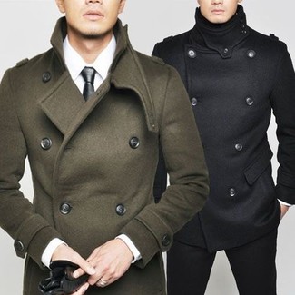 С чем носить черный кожаный галстук мужчине