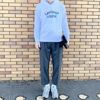 С чем носить черный кожаный мужской клатч мужчине