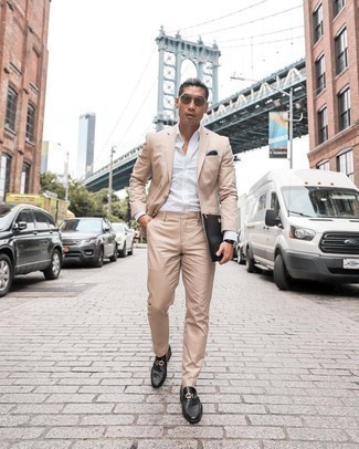 С чем носить черный кожаный мужской клатч мужчине