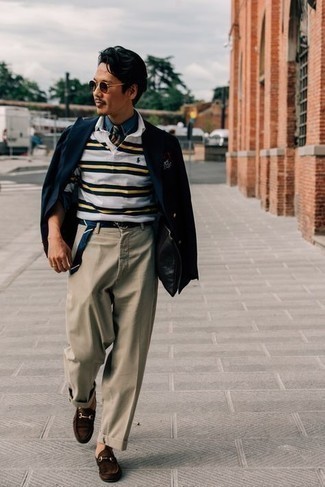 С чем носить черный кожаный мужской клатч мужчине