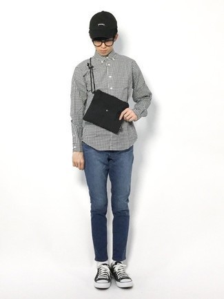 С чем носить черную сумку почтальона