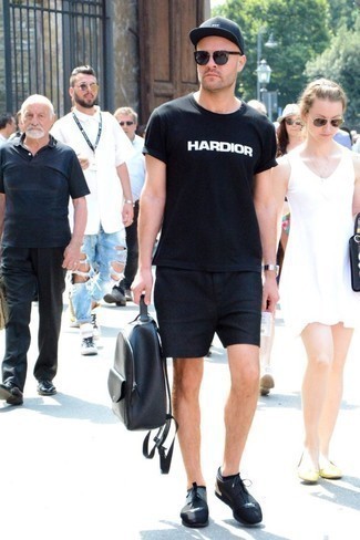 С чем носить черные носки-невидимки мужчине