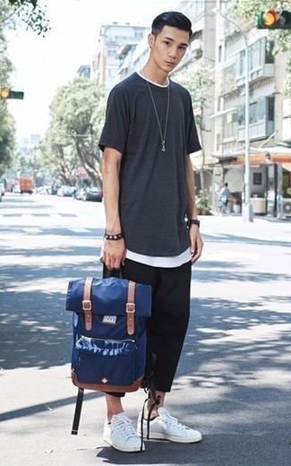 С чем носить черные носки-невидимки мужчине