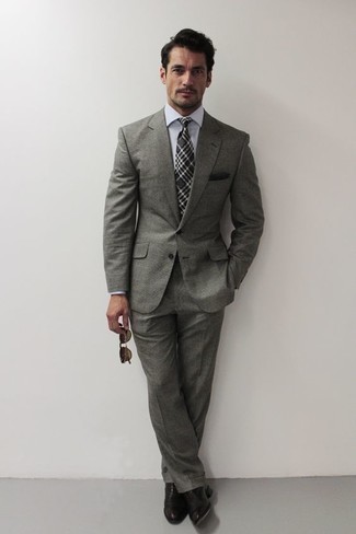 С чем носить черный нагрудный платок