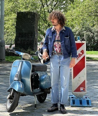 С чем носить черные кеды с принтом мужчине