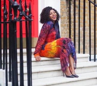 С чем носить черные туфли