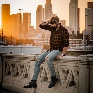 С чем носить черную рубашку мужчине весна