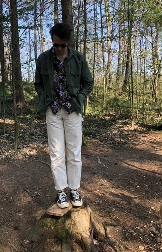 С чем носить черную рубашку мужчине весна