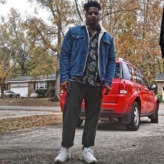 С чем носить черную рубашку мужчине весна