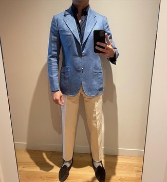 С чем носить черную рубашку мужчине лето