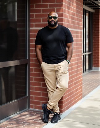 С чем носить черные кеды мужчине