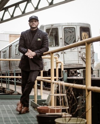 Какие повседневные ботинки носить с черным костюмом