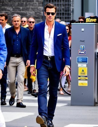 С чем носить черные солнцезащитные очки мужчине