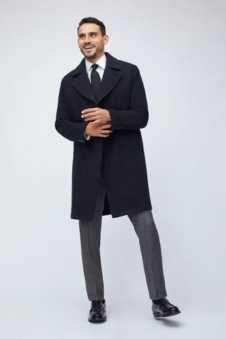 С чем носить черный галстук мужчине