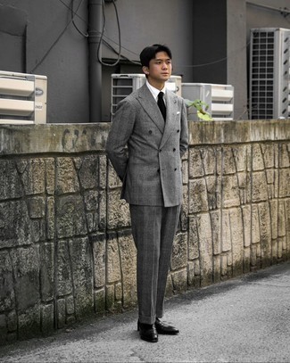 С чем носить черный галстук мужчине