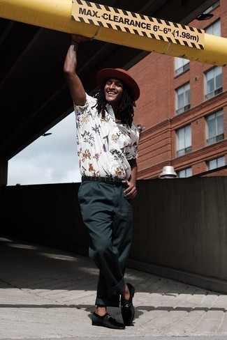 С чем носить черные бархатные лоферы мужчине