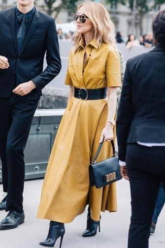 С чем носить черный пояс