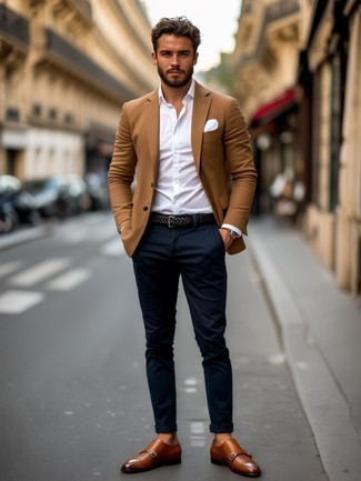 С чем носить черный плетеный ремень мужчине