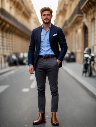 Как носить пиджак с ботинками челси мужчине