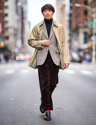 Как носить пиджак с классическими брюками мужчине