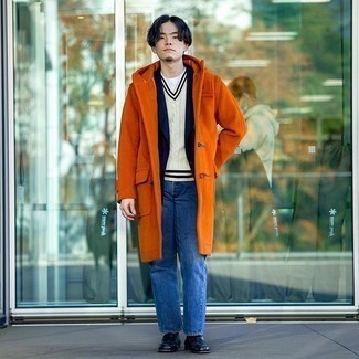 Как носить пиджак с дафлкотом мужчине