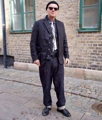 Как носить пиджак с курткой-рубашкой мужчине