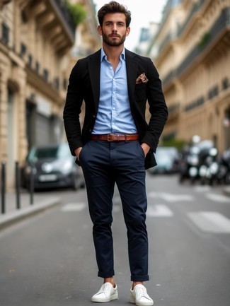 Как носить пиджак с слипонами мужчине