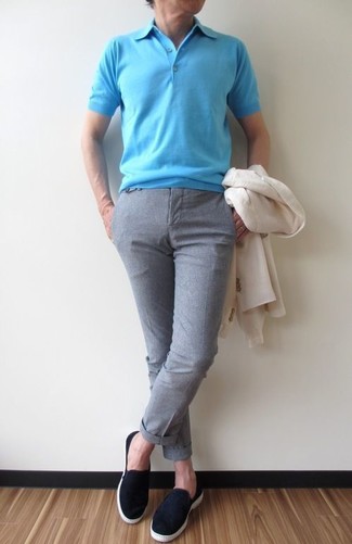 Как носить пиджак с слипонами мужчине