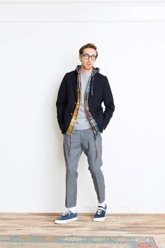 Как носить пиджак с свитшотем мужчине