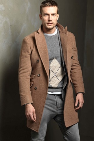 Как носить пиджак с футболкой мужчине зима