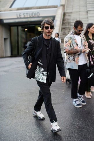 Как носить пиджак с футболкой мужчине в стиле кэжуал