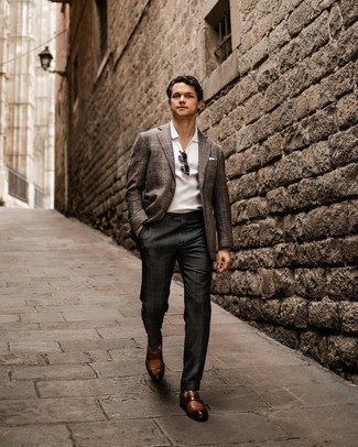 Как носить пиджак с футболкой мужчине весна