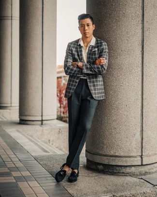 Как носить пиджак с футболкой мужчине